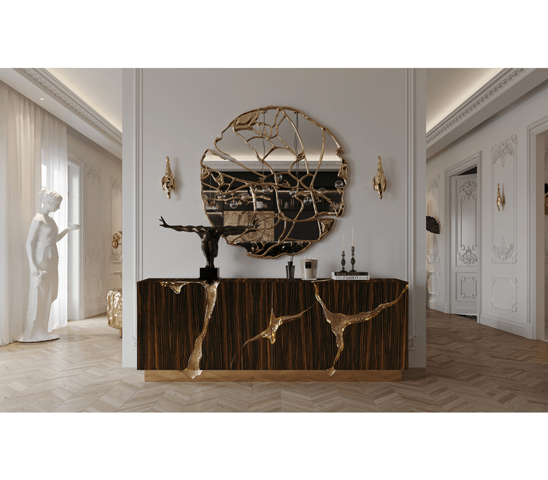 Lapiaz Ebony Sideboard mobile image 6