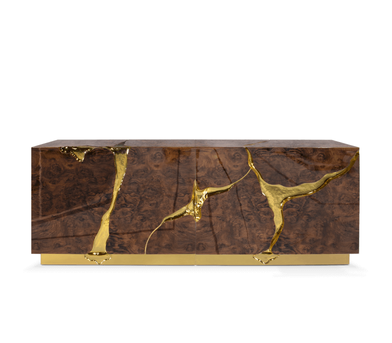Lapiaz Walnut Sideboard mobile image 1