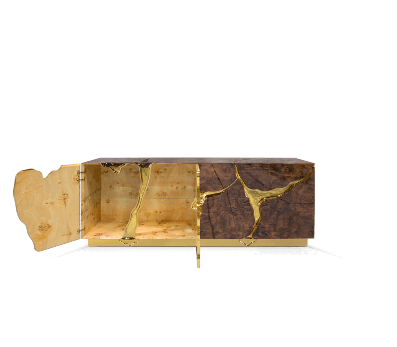 Lapiaz Walnut Sideboard mobile image 3