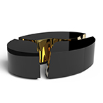 Lapiaz Oval Black