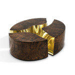 Lapiaz Oval Walnut