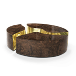 Lapiaz Oval Walnut