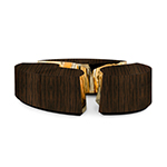 Lapiaz Oval Ebony