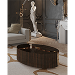 Lapiaz Oval Ebony