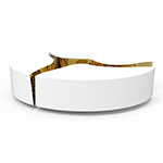Lapiaz Oval White