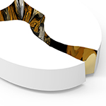 Lapiaz Oval White