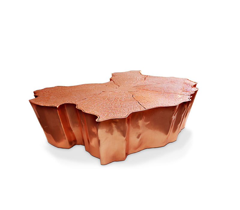Eden Copper Center Table mobile image 1