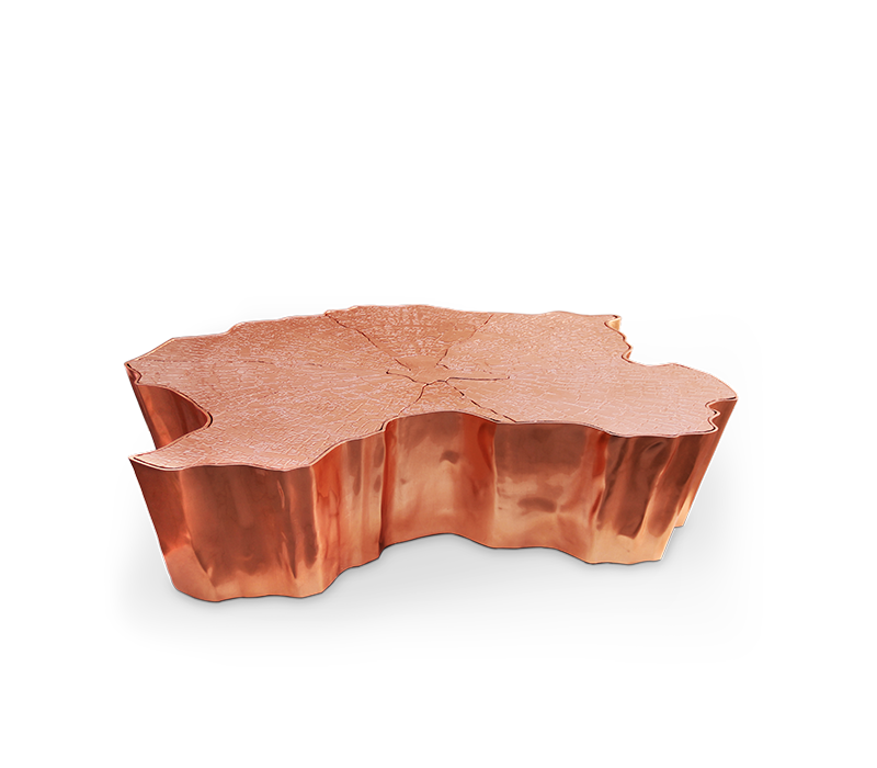 Eden Copper Center Table mobile image 2