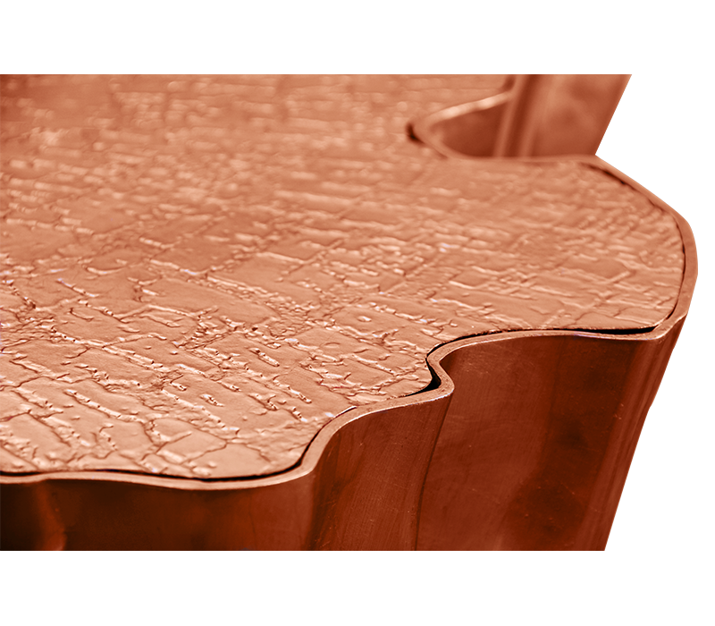 Eden Copper Center Table mobile image 5