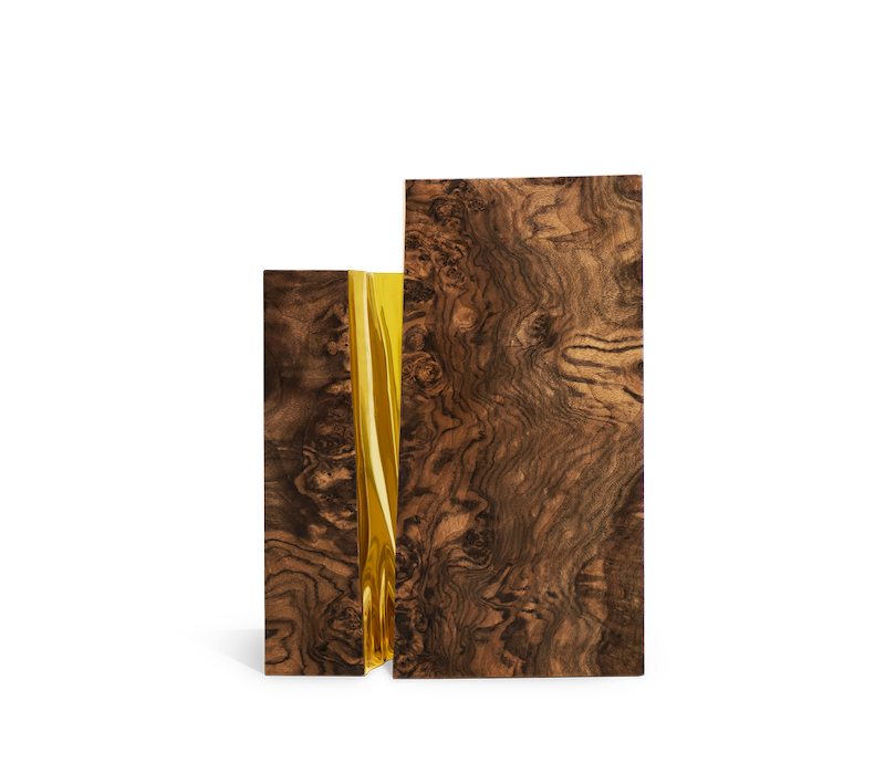 Lapiaz Walnut Side Table mobile image 2