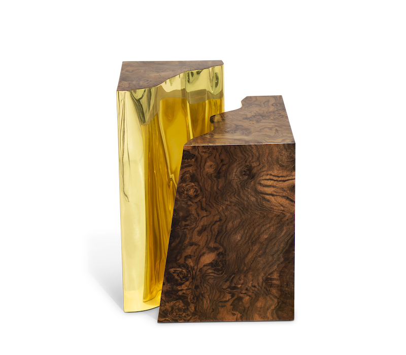Lapiaz Walnut Side Table mobile image 6