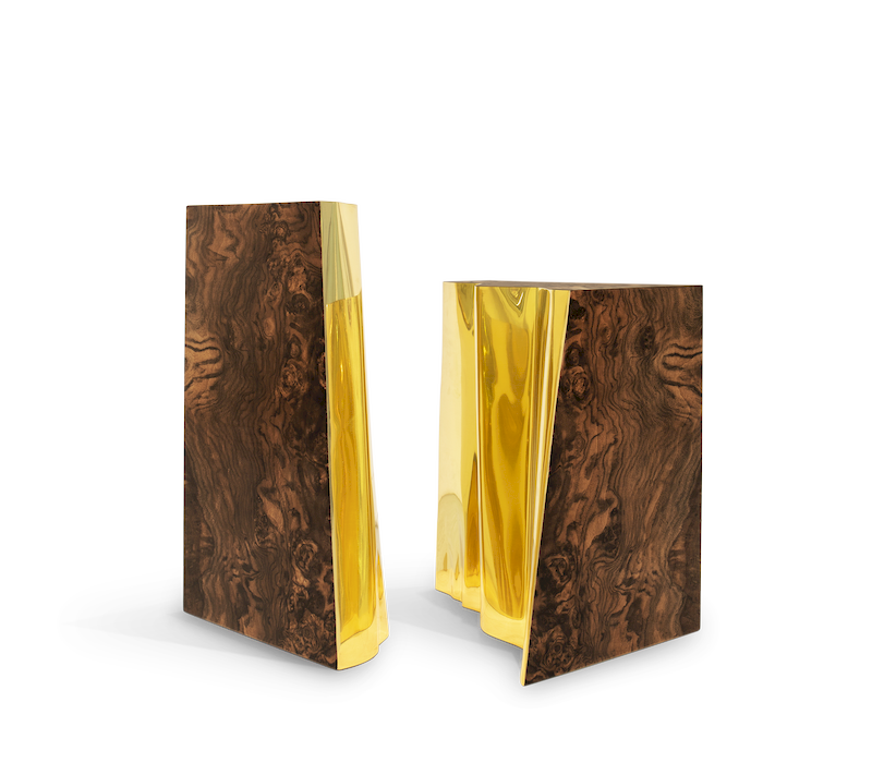 Lapiaz Walnut Side Table mobile image 7