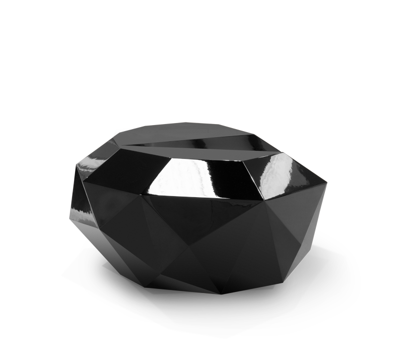 Diamond Black Center Table mobile image 5