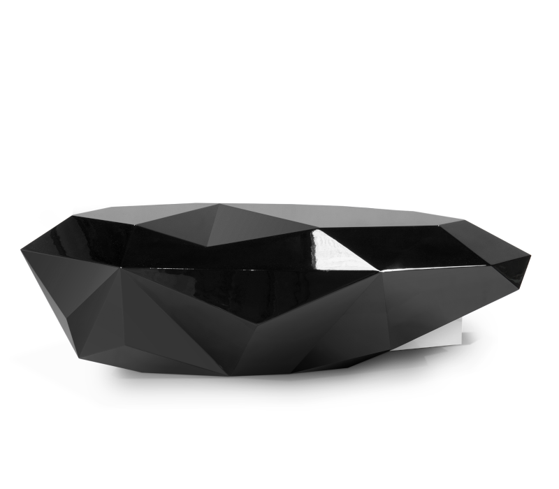 Diamond Black Center Table mobile image 6