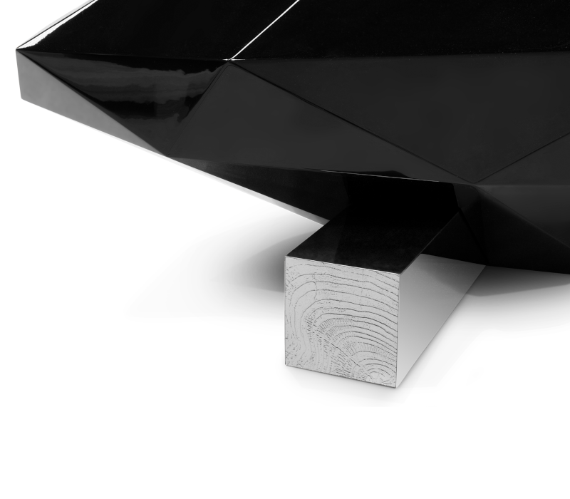 Diamond Black Center Table mobile image 9