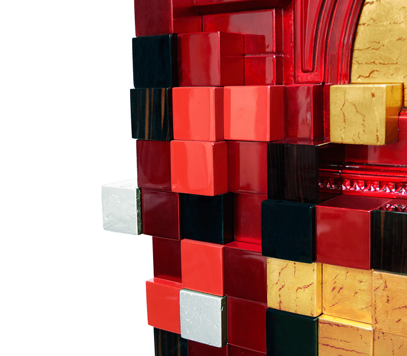 Piccadilly Red Cabinet mobile image 3