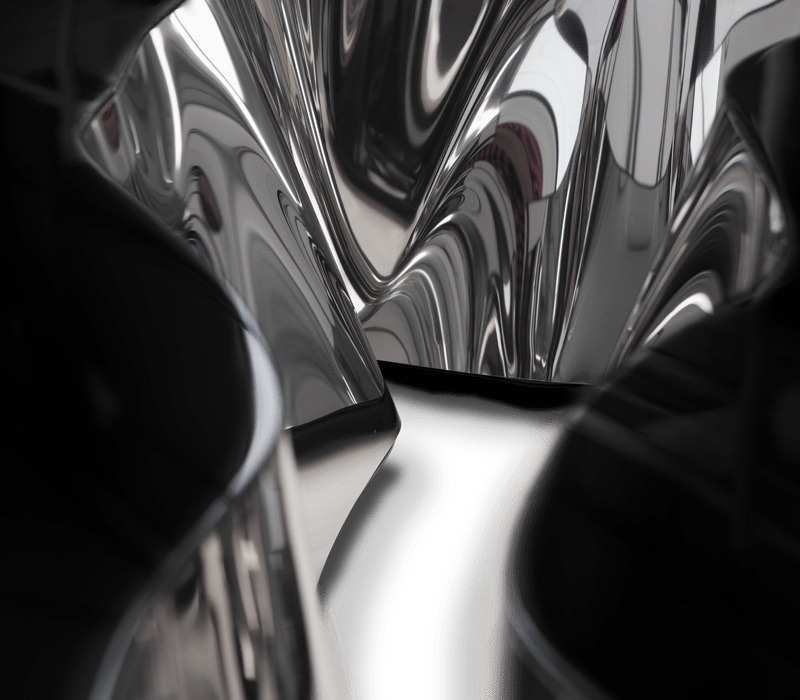 Lapiaz Black And Silver Center Table mobile image 2