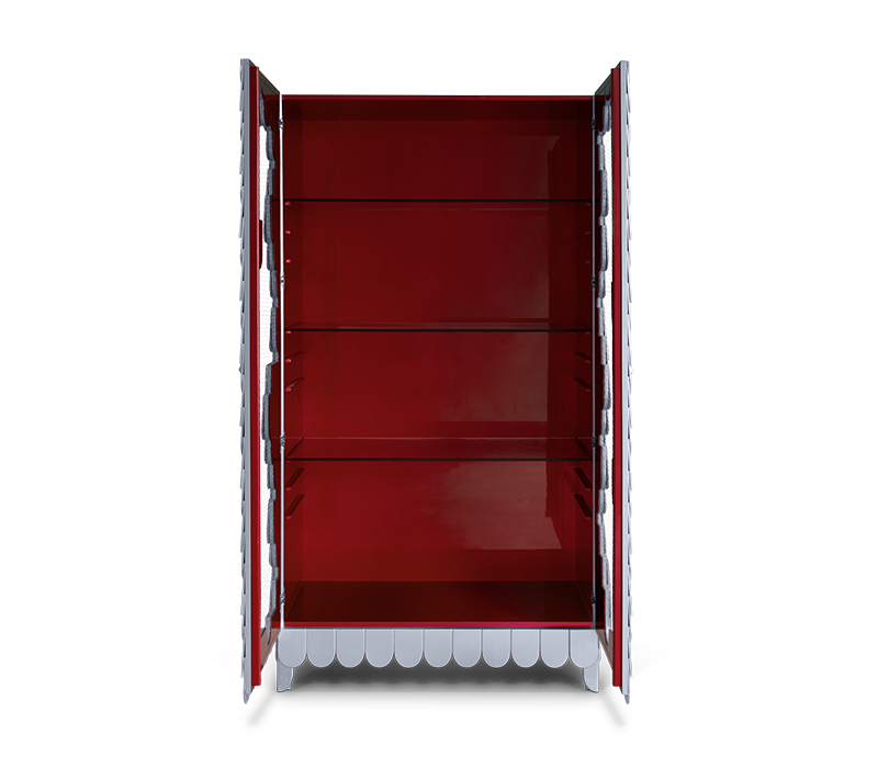 Oporto Red Cabinet mobile image 3