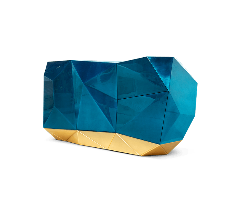 Diamond Blue Sideboard mobile image 2