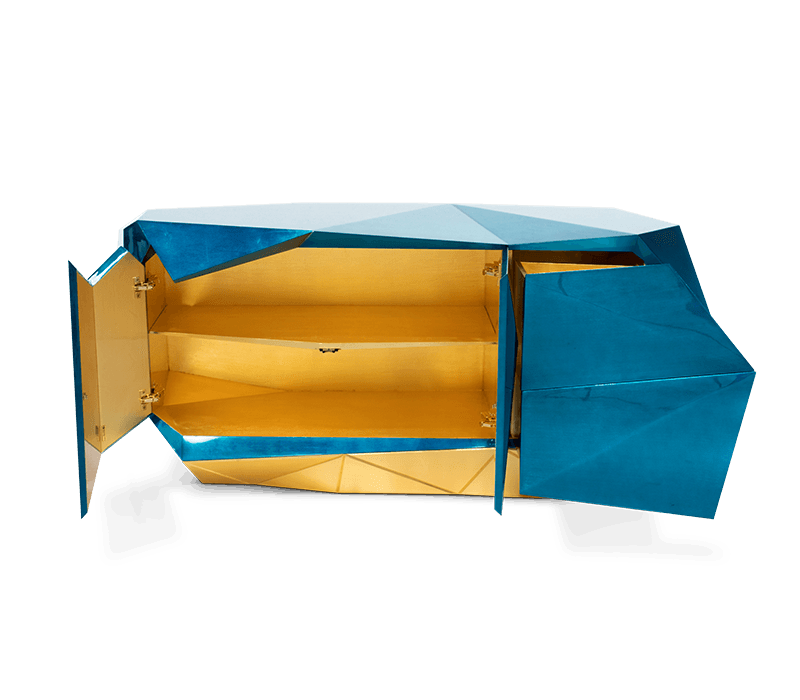 Diamond Blue Sideboard mobile image 3