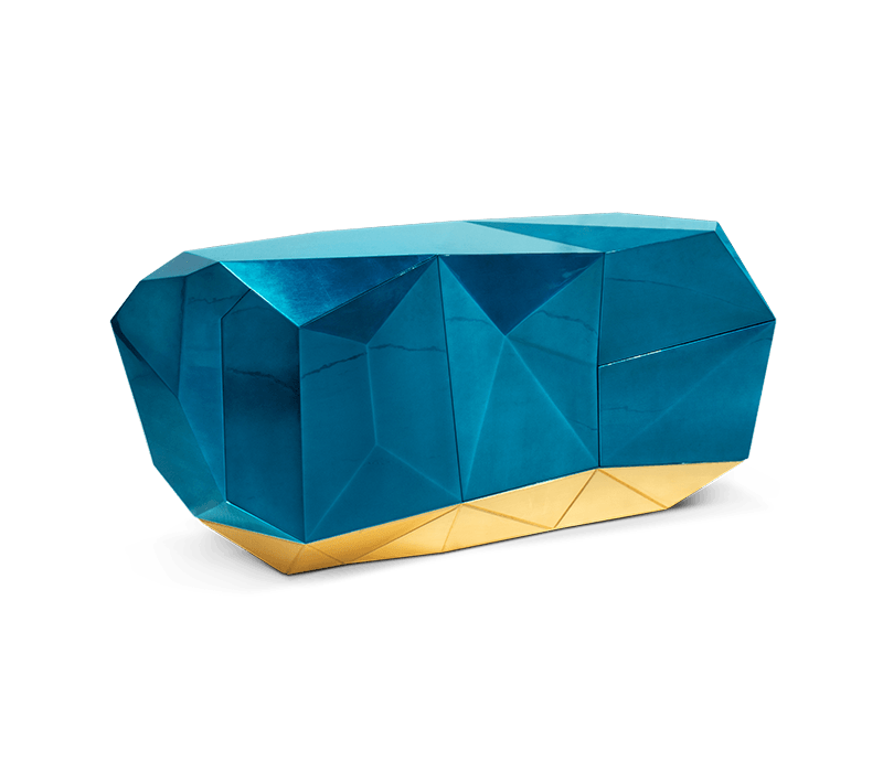 Diamond Blue Sideboard mobile image 4
