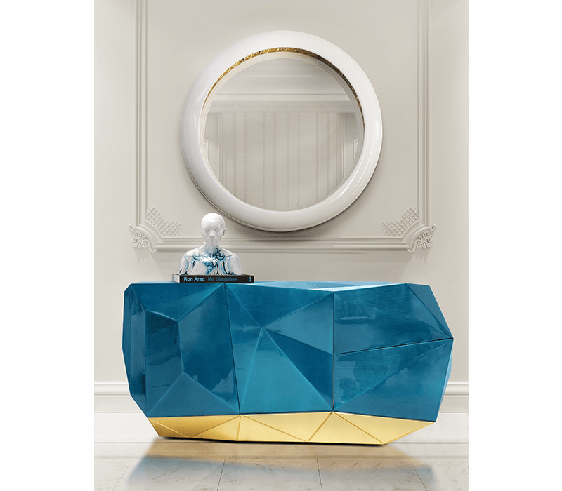 Diamond Blue Sideboard mobile image 7