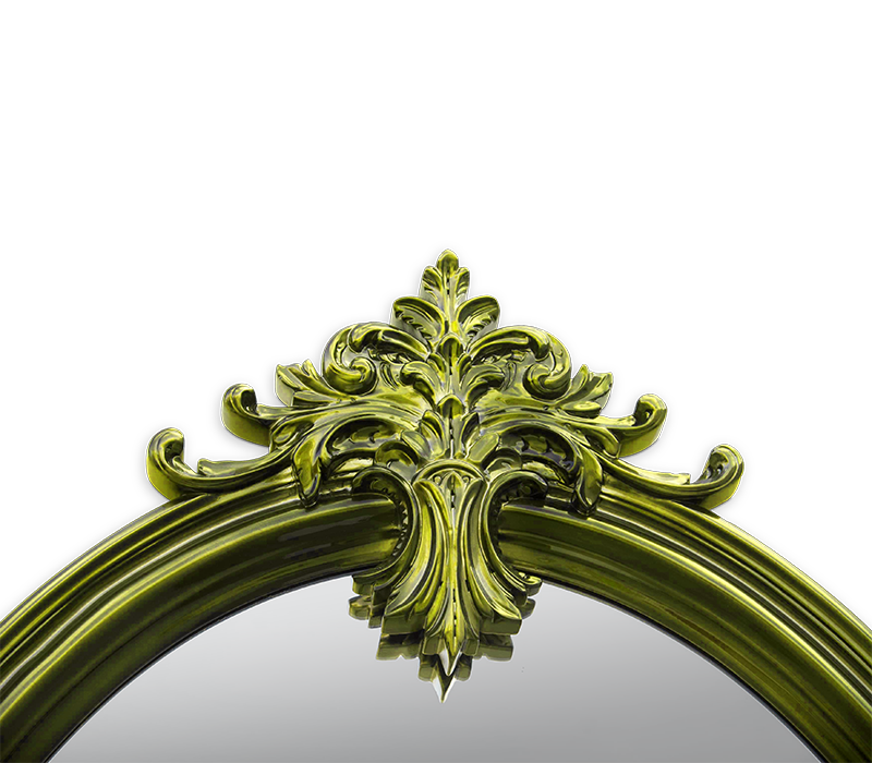 Marie Antoinette Green Mirror mobile image 2