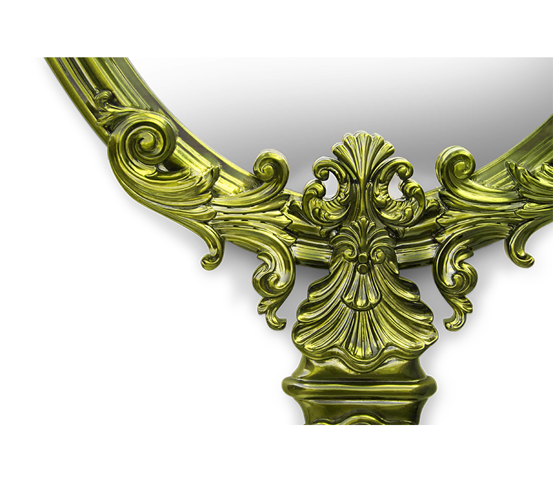 Marie Antoinette Green Mirror mobile image 3