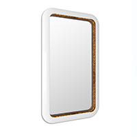 RING RECTANGULAR WHITE