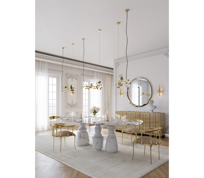 Pietra Oval XL Estremoz Dining Table mobile image 2