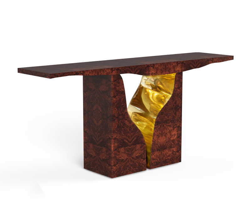 Lapiaz Walnut Console mobile image 1
