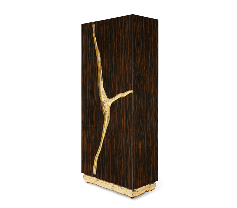 Lapiaz Ebony Cabinet mobile image 1