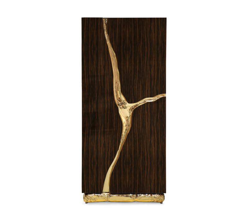 Lapiaz Ebony Cabinet mobile image 2