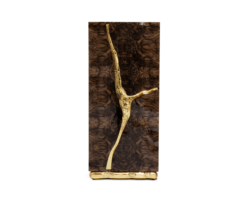 Lapiaz Walnut Root Cabinet mobile image 1