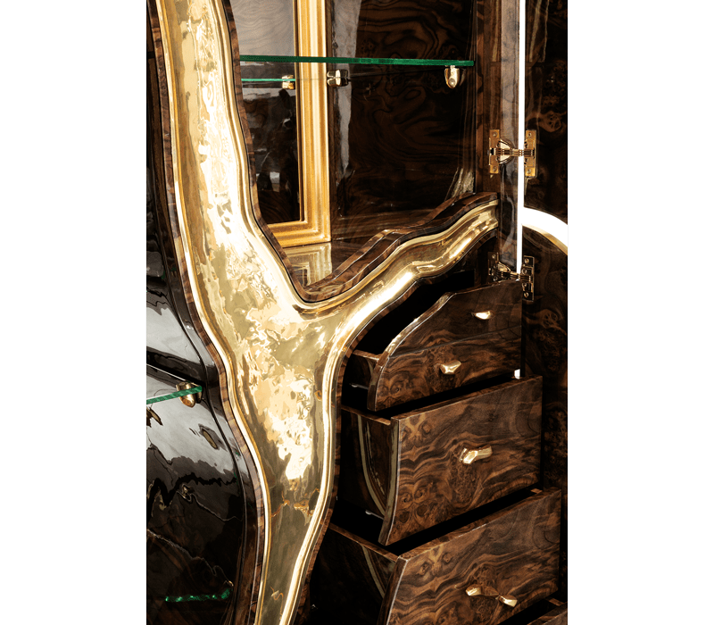 Lapiaz Walnut Root Cabinet mobile image 11
