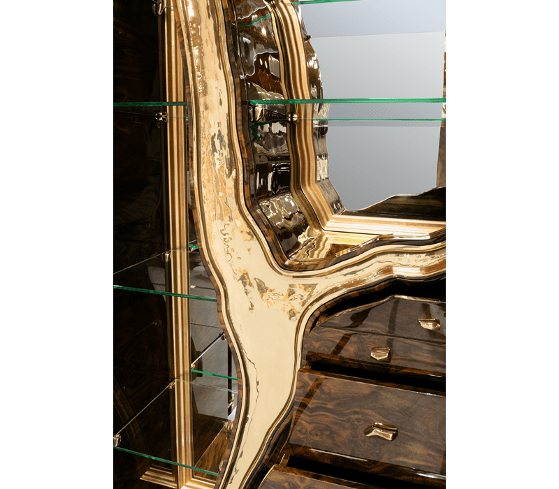 Lapiaz Walnut Root Cabinet mobile image 12
