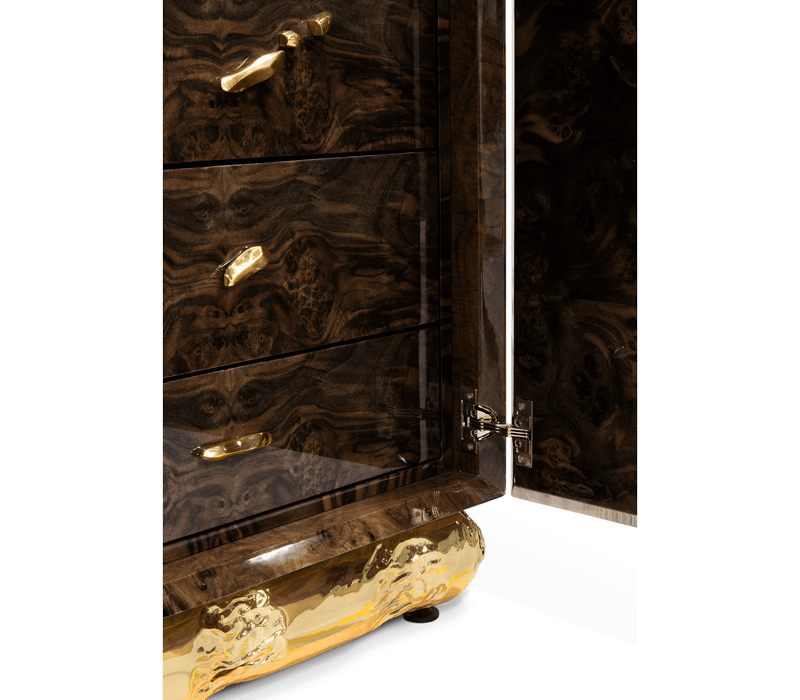 Lapiaz Walnut Root Cabinet mobile image 13