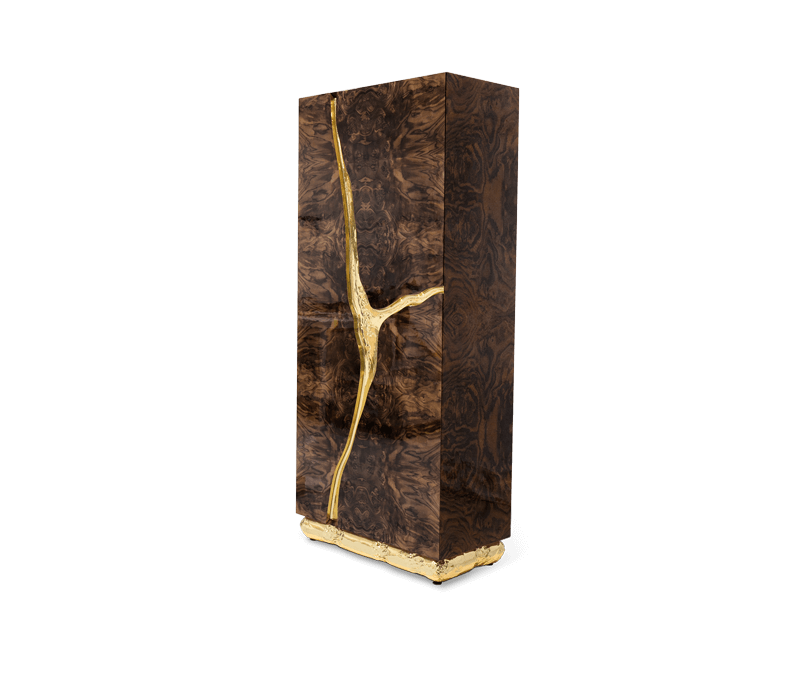 Lapiaz Walnut Root Cabinet mobile image 5