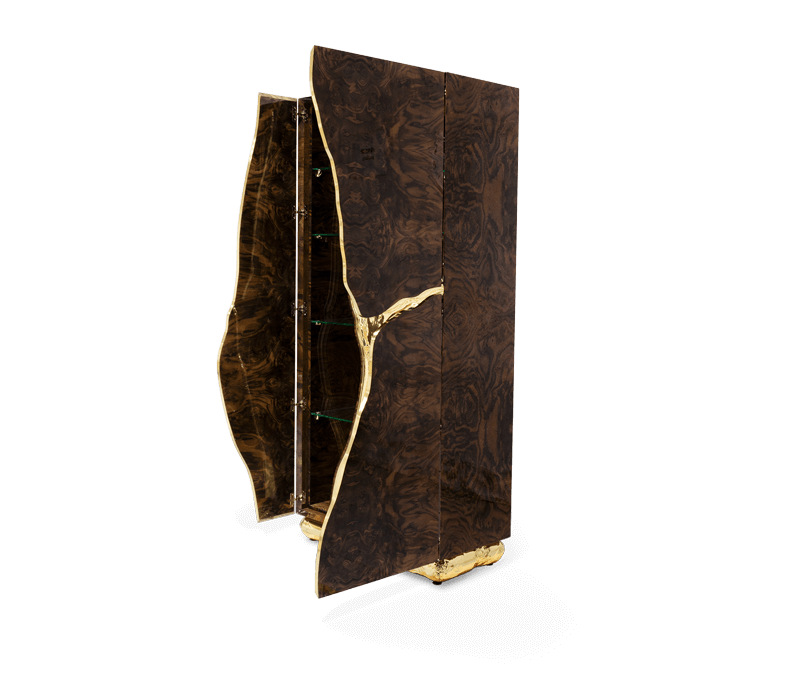 Lapiaz Walnut Root Cabinet mobile image 6
