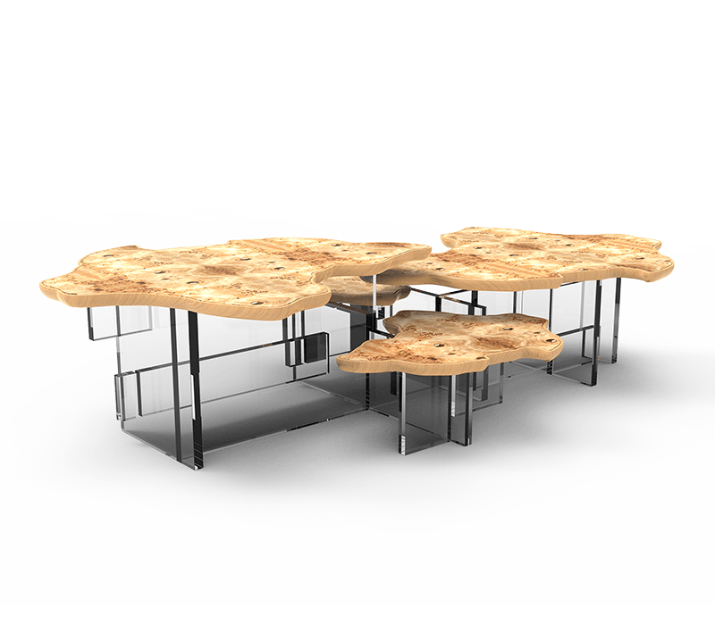 Monet Poplar Center Table mobile image 1