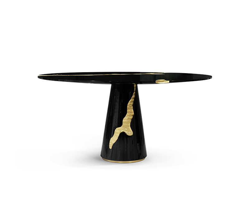Lapiaz Black Dining Table mobile image 3