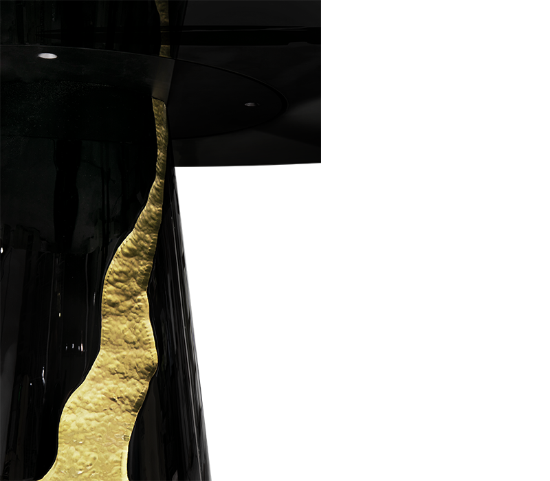 Lapiaz Black Dining Table mobile image 5