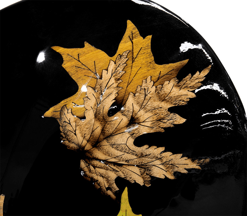 Gold Marquetry Folding Screen mobile image 3