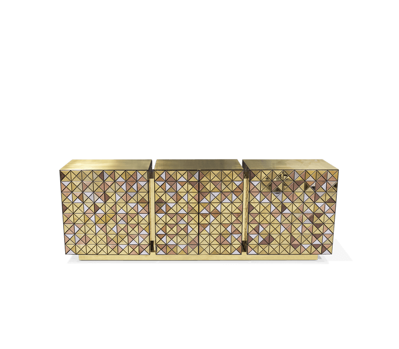 Pixel Anodized Sideboard mobile image 1