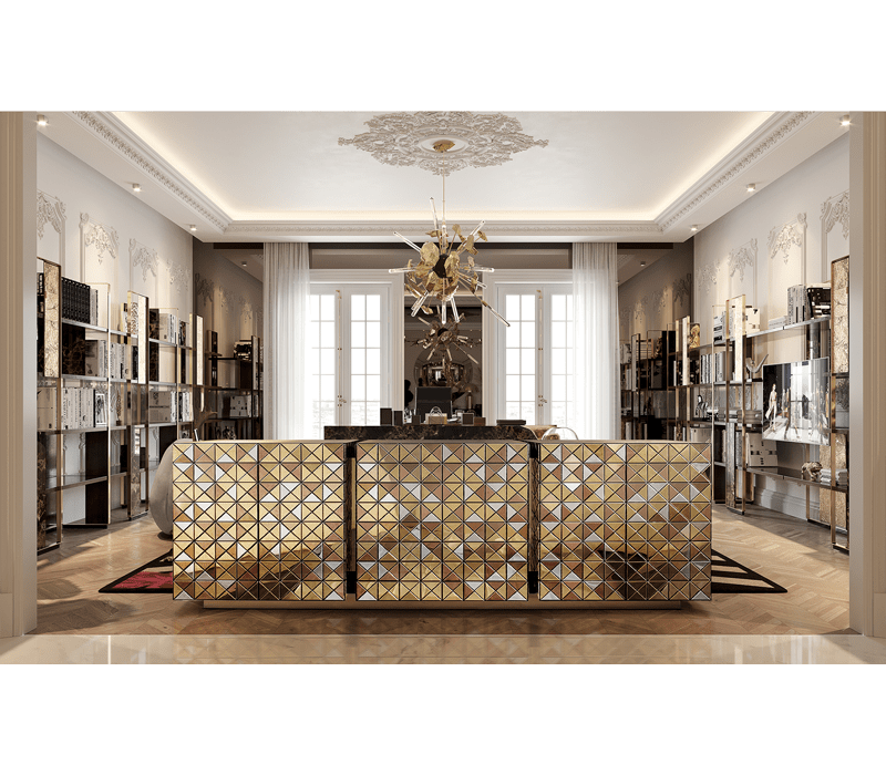Pixel Anodized Sideboard mobile image 10