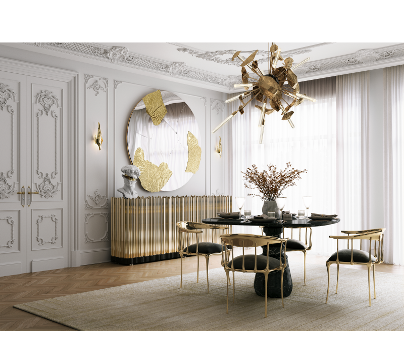 Pietra Square Nero Marquina Dining Table mobile image 3