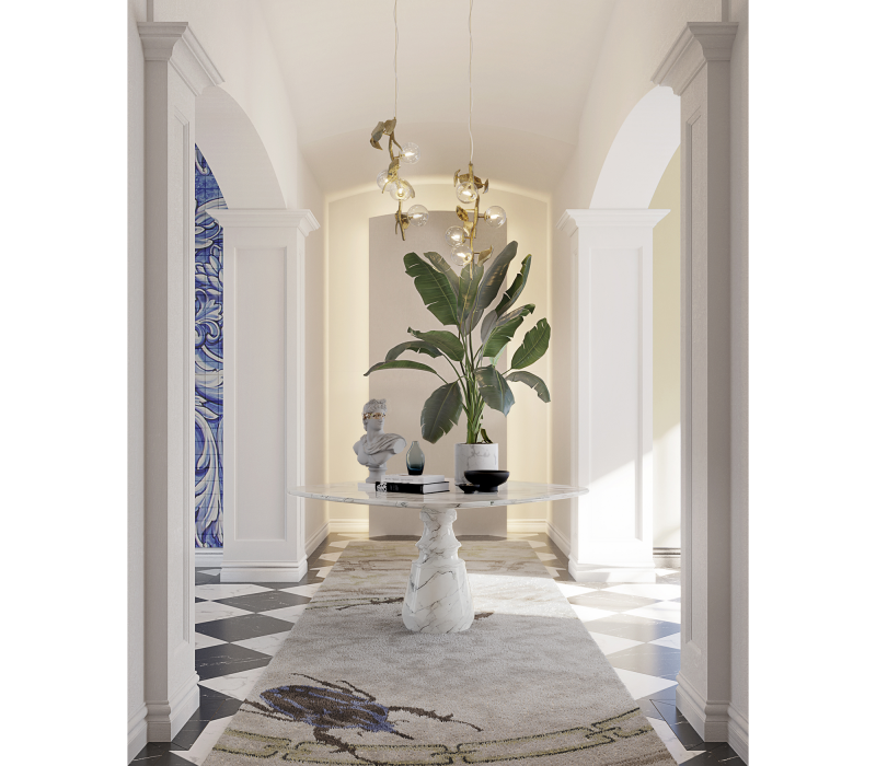 Pietra Square Estremoz Dining Table mobile image 6
