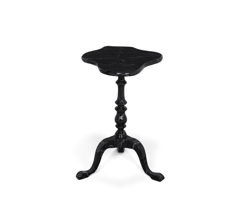 Zaragoça Faux Marble Side Table mobile image 1