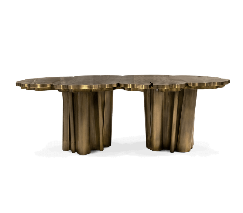 Fortuna Patina Dining Table mobile image 1