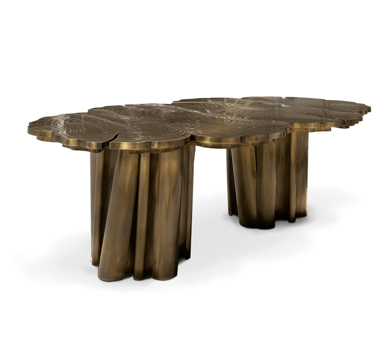 Fortuna Patina Dining Table mobile image 2